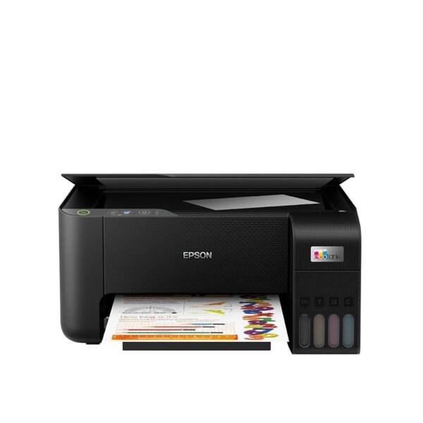 Epson Ecotank L3210 Black All-In-One Colour Ink Tank Printer with USB Connectivity