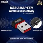 GEONIX Wi-Fi Adapter GX-150 – Compact Wireless Solution