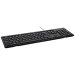 Dell KB216-Black Multimedia Wired Keyboard with USB Interface, Plunger Keys Technology and Chiclet Key Style, Hot Key-Volume, Mute, Play/Pause, Backward, Forward, Warranty 1 Year.