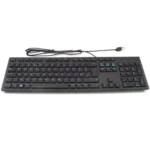 Dell KB216-Black Multimedia Wired Keyboard with USB Interface, Plunger Keys Technology and Chiclet Key Style, Hot Key-Volume, Mute, Play_Pause, Backward, Forward, Warranty 1 Year. (1)