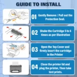 GEONIX 12A Laser Printer Cartridge Compatible with 1020, M1005, 1018, 1010, 1012, 1015, 1022, 1022N, 1022NW, 3015, 3020, 3030, 3050, 3050Z, 3052, 3055 / 12A Cartridge/Black