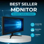 Consistent Led Monitor, 18.5 Inch Wide With Hdmi Cable (Ctm 1902), Black