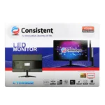 Consistent Led Monitor, 18.5 Inch Wide With Hdmi Cable (Ctm 1902), Black