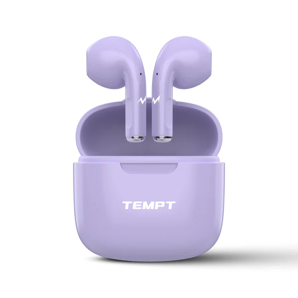 Tempt Dots Wireless Earbuds – 15H Playback, 13mm Bass Driver, IPX5 Resistance