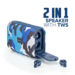 Tempt Juggler Portable Bluetooth Speaker – Powerful Bass, TWS, Bluetooth 5.1