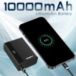 Tempt Fuel 10000mAh Powerbank | Dual USB & Type-C | Fast Charging | Compact Design