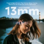 Tempt Wave Pro Earbuds – 72H Playback, 13mm Bass Drivers, Bluetooth v5.3, IPX6 Water Resistant, Type-C Fast Charging