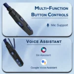 Tempt Groove Air Neckband – 35H Playtime, 10mm Bass Drivers, Bluetooth 5.2, IPX5 Water Resistant