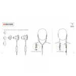 JBL Quantum 50 Black Wired Gaming Earphones – 6mm Driver | Hands-Free Calls | Secure Fit