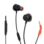 JBL Quantum 50 Black Wired Gaming Earphones – 6mm Driver | Hands-Free Calls | Secure Fit