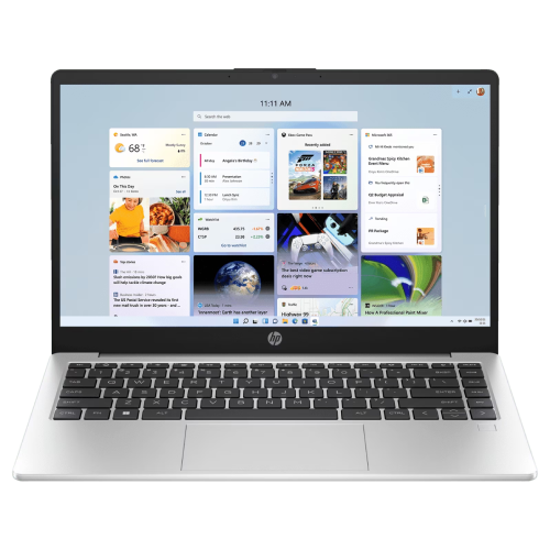 HP 240 G10 13th Gen Core i5 Laptop – 8GB RAM, 512GB SSD, FHD Display, Backlit Keyboard, FPR