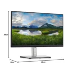 Dell P2225H 21.5" IPS FHD Monitor – 100Hz, 99% sRGB, 5ms, 250 cd/m², HDMI, DP, USB 3.2, Adjustable Stand, Flicker-Free