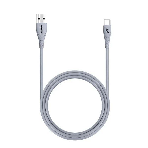 Tempt Punk USB to Type-C Cable | Fast Charging | 4-Core Durable Data Cable | 400Mbps Speed | Compatible with Smartphones, Tablets & Power Banks