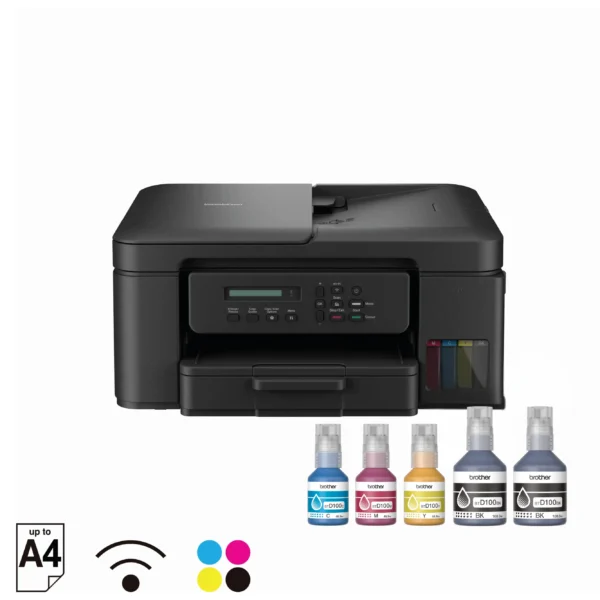 Brother DCP-T730DW Multifunction (Print, Scan, Copy) WiFi Auto Duplex ADF Ink Tank Printer