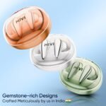 Mivi DuoPods i7 in Ear Ear Buds Wireless -The 3rd Dimension of Sound with 3D Soundstage, High Fidelity Drivers, Advanced Audio Codec for Lossless Audio Earbuds, Made in India
