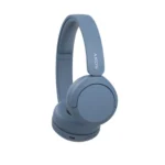 Sony WH-CH520 Wireless Bluetooth Headphones On Ear with Mic, Up to 50Hrs Battery, Quick Charge, DSEE Upscale, Multipoint Connectivity, Voice Assistant, Customized EQ-Blue