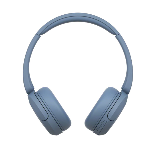 Sony WH-CH520 Wireless Bluetooth Headphones On Ear with Mic, Up to 50Hrs Battery, Quick Charge, DSEE Upscale, Multipoint Connectivity, Voice Assistant, Customized EQ-Blue