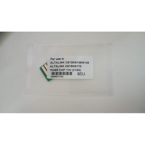 Xerox AltaLink C8130–C8170 Cyan Toner Chip 110V – 006R01742–45