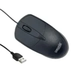 GEONIX GXBM-01 Wired Optical Mouse – USB 2.0, Ambidextrous Design