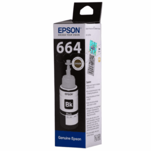 Epson 664 black original ink bottle for Epson InkTank printers