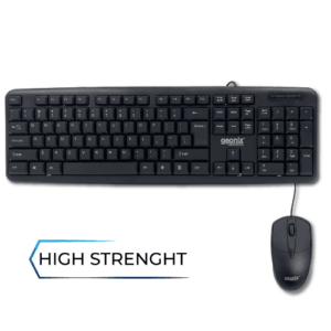 Geonix Wired USB Keyboard and Mouse Combo for PC Laptop
