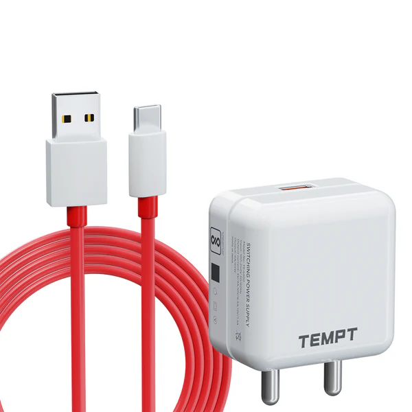 Tempt Turbo 65W Fast Charger for Laptop Mobile Tablet