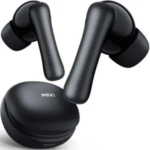 Mivi DuoPods i2 Wireless Earbuds with 45H Playtime and Bass Drivers