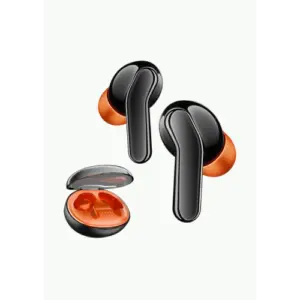 Mivi DuoPods i6 Wireless Earbuds Beige with 55H Playtime and 13mm Bass Drivers