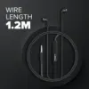 Tempt Zoom X1 Wired Earphones with Mic 12mm Bass Ear hooks