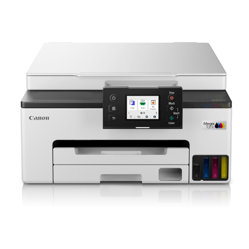Canon MAXIFY GX1070 All in One (Print Scan Copy) WiFi MegaTank Colour Printer for High Volume Printing  : Computers & Accessories