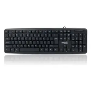 Geonix Wired Computer Keyboard 104 Keys USB Black