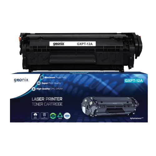 HP 12A Q2612A black laser printer toner cartridge for HP LaserJet printers