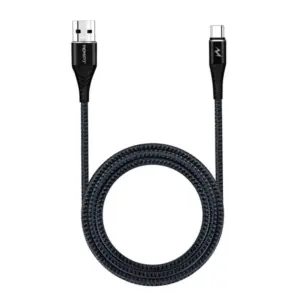 Tempt Twist USB to Type C Cable Nylon Braided Fast Charging