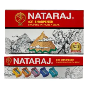 Nataraj 621 sharpeners pack of 20 smooth sharpening