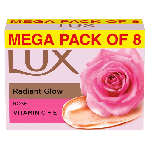 Lux radiant glow soap bars for bright glowing smooth skin daily