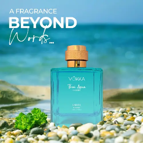 VOKKA Thai Aqua perfume unisex fresh aquatic fragrance luxury bottle