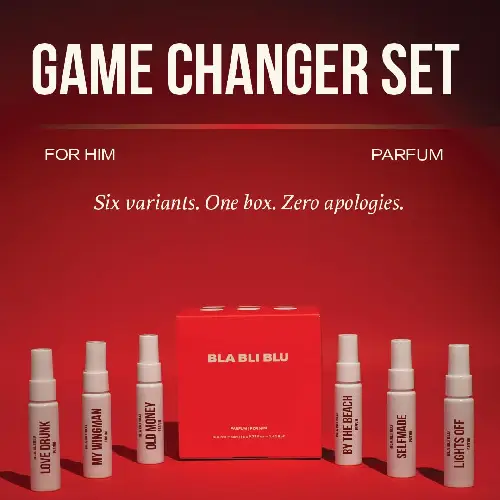 BLABLIBLU game changer perfume set six variants parfum gift set men