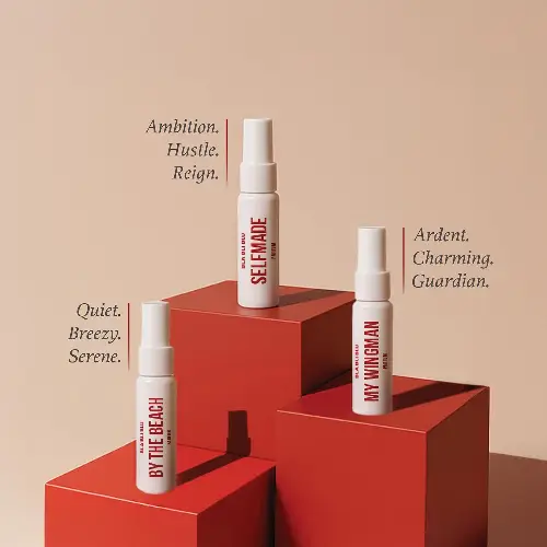 BLABLIBLU perfume mini bottles selfmade my wingman by the beach fragrances